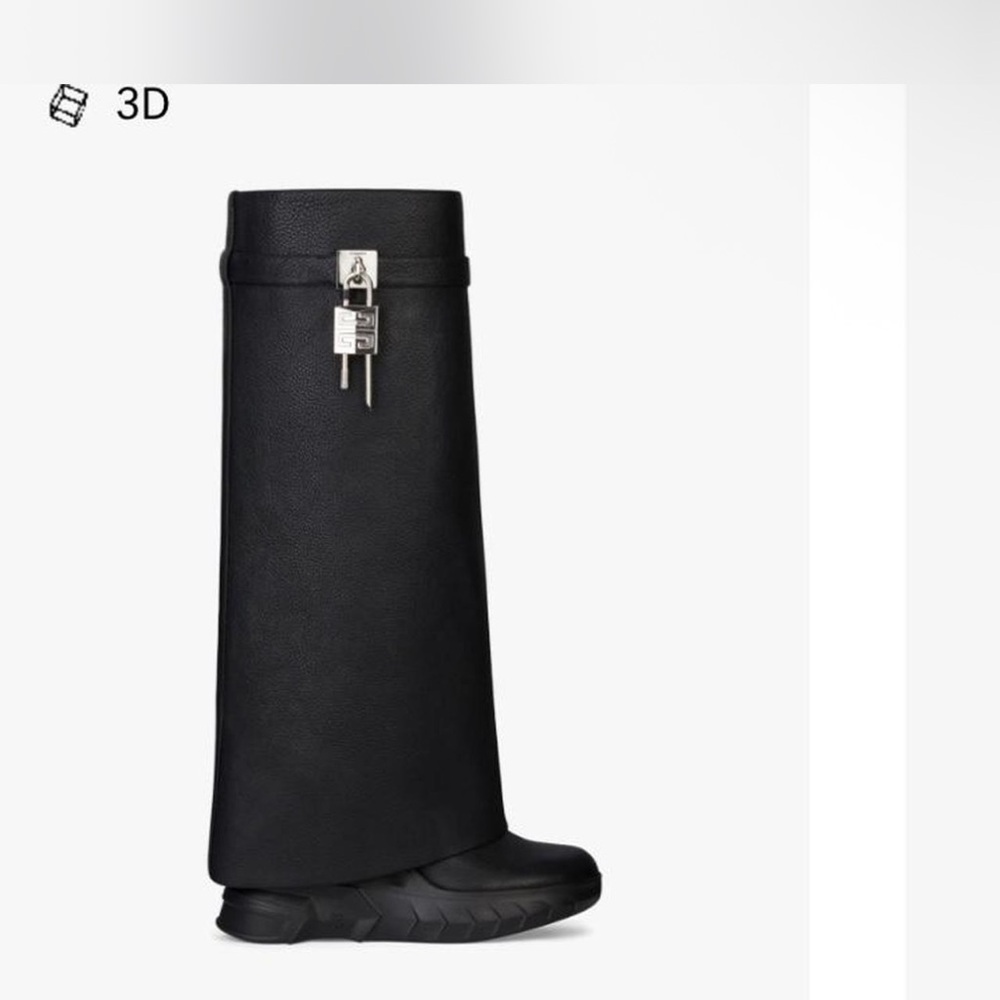 Givenchy Black Winter Boots with Sleek Design